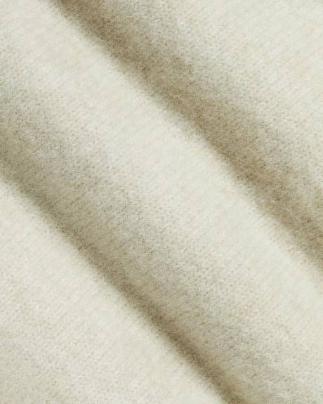 Pull D&eacute;contract&eacute; &agrave; Manche Longue Unique