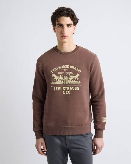 Relaxed-Fit Long-Sleeve Crew-Neck Sweatshirt - Levi's