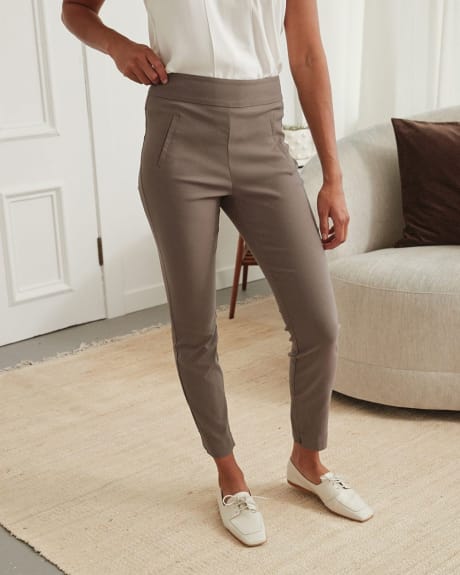 High-Waisted Twill Legging Pant - 28"