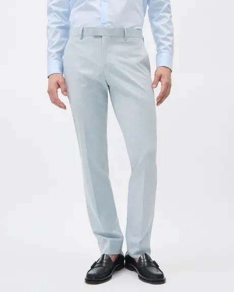Slim-Fit Light Blue Suit Pant