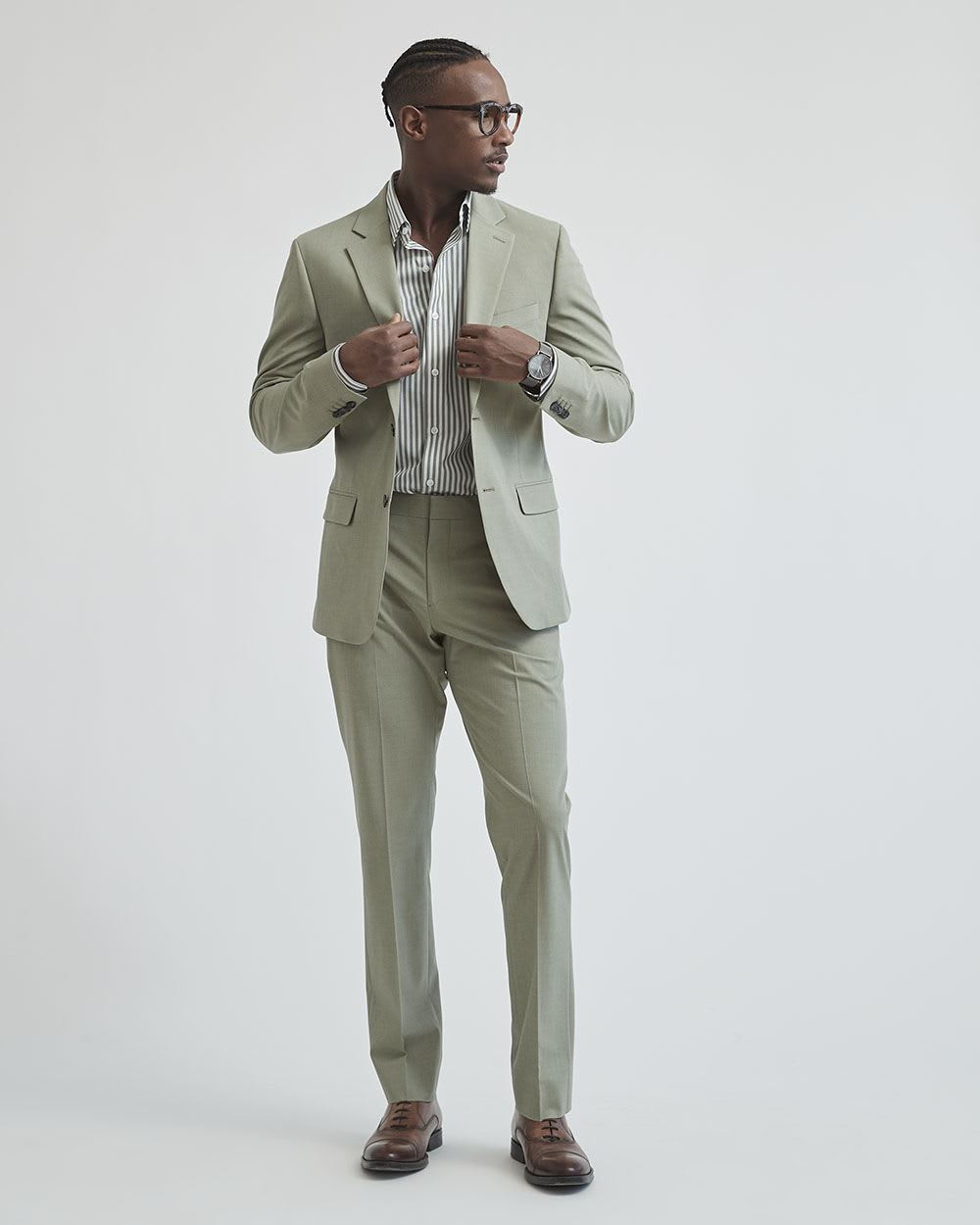 Slim Fit Stretch Suit Blazer
