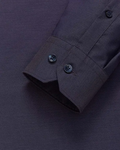 Tailored Fit Two-Tone Dress Shirt