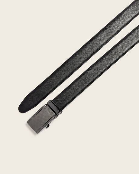 Ceinture en Cuir avec Plaque Automatique 30mm