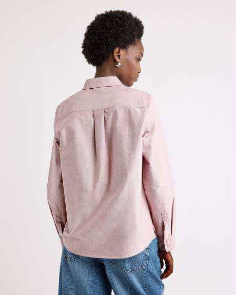 Chemise Oxford &agrave; Manches Longues