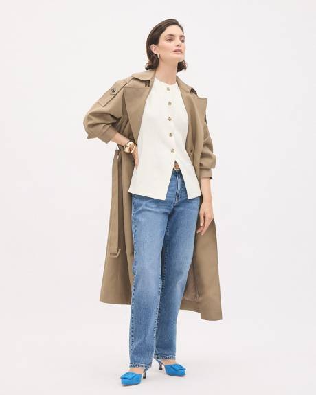 Cr&egrave;me Sleeveless Vest