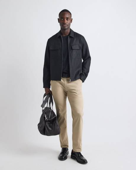 Pantalon Chino Ultra-Extensible à Coupe Étroite