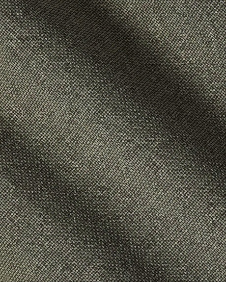 Pantalon de Complet à Coupe Étroite en Tissu Technique