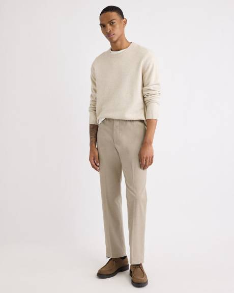 Pantalon en Moleskine Brossée