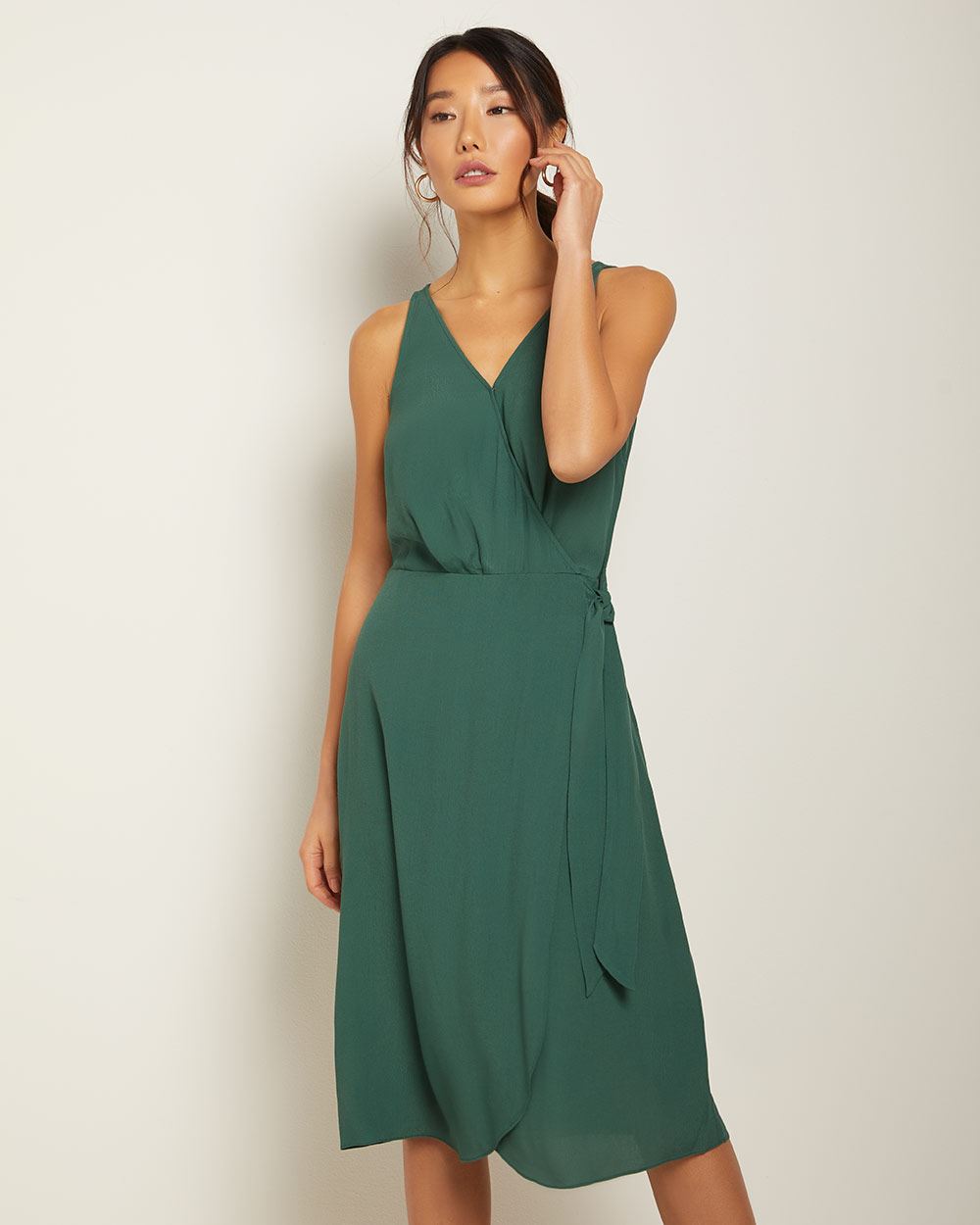 Sleeveless wrap dress RW&CO.