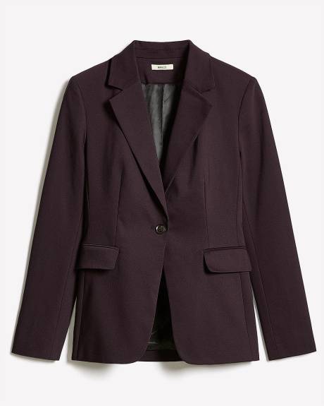 Limitless One-Button Fitted Blazer