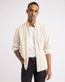 Chemise Ray&eacute;e &agrave; Manches Longues