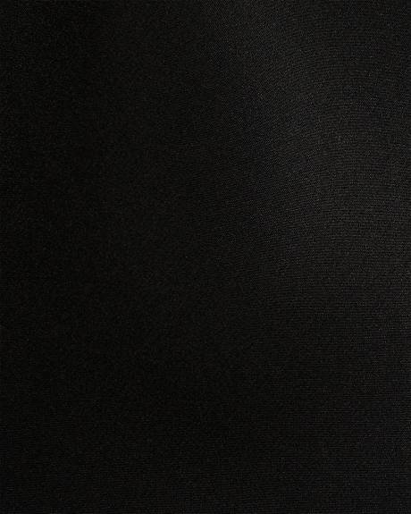 Sleeveless Boat-Neck Peplum Blouse