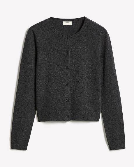 Merino Wool Button-Down Cardigan