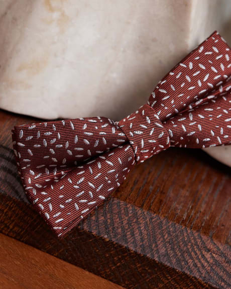 Bow Tie with Rice Pattern