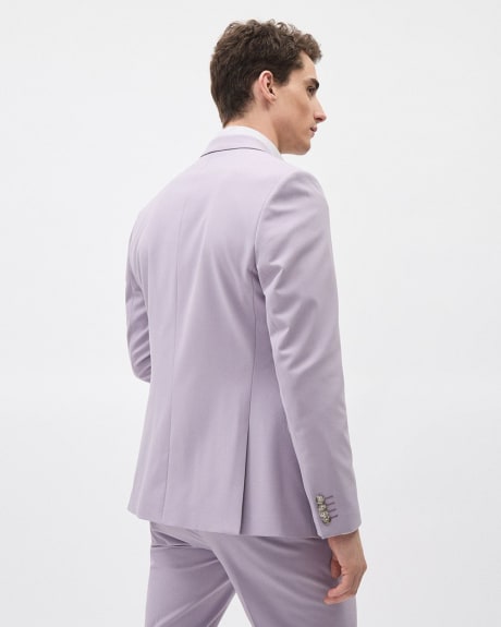 Slim-Fit Lavender Suit Blazer