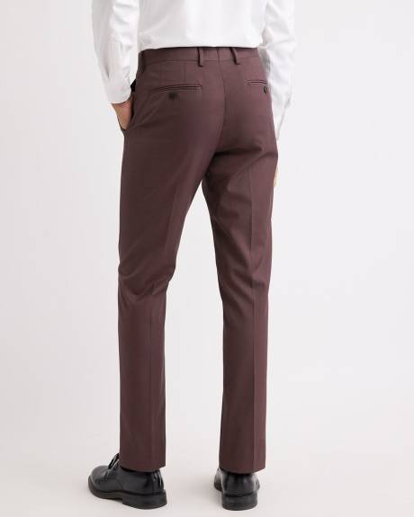 Slim-Fit Lavender Suit Pant