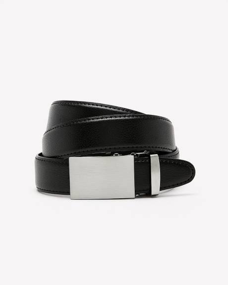 Ceinture en Cuir avec Plaque Automatique 30mm