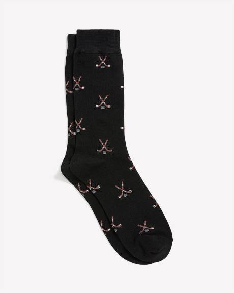 Hockey Sticks Socks