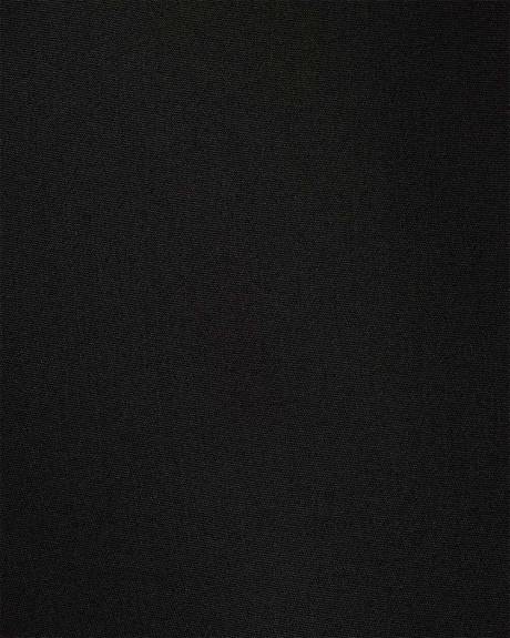 Limitless Black High-Rise Long-Flare-Leg Pant