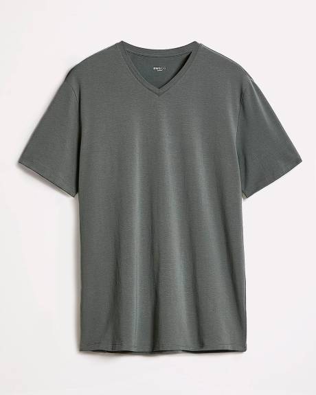 Solid Supima (R) Cotton V-Neck T-Shirt