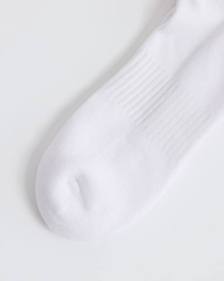 Solid Low Crew Socks