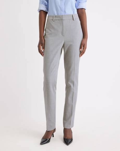 Mid-Rise Long Slim-Leg Signature Pant