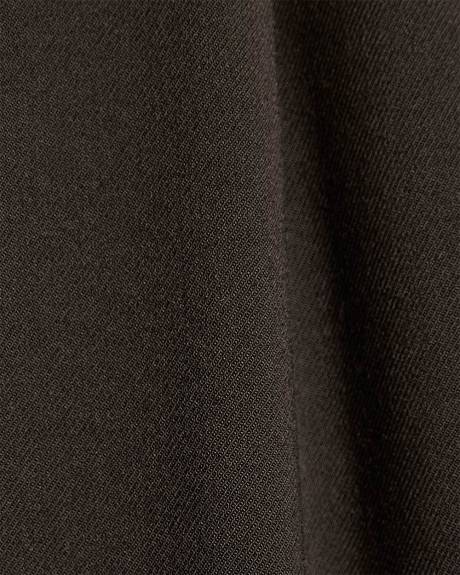 Pantalon à Taille Haute et Jambe Large