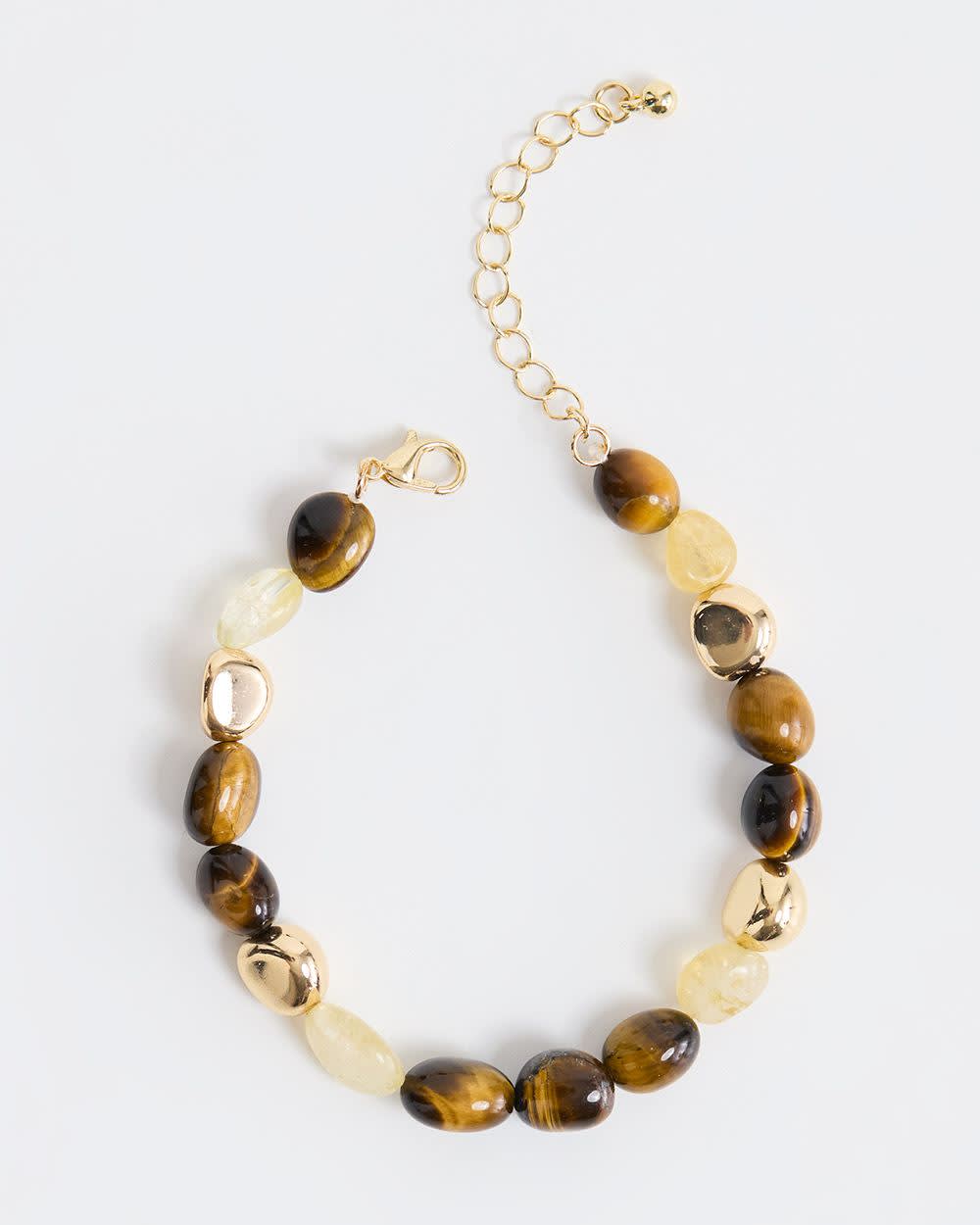 Bracelet with Semi-Precious Stones