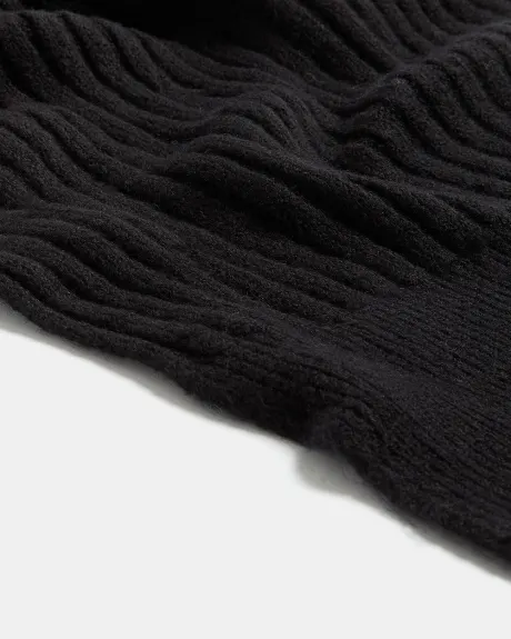 Ribbed Knit Scarf