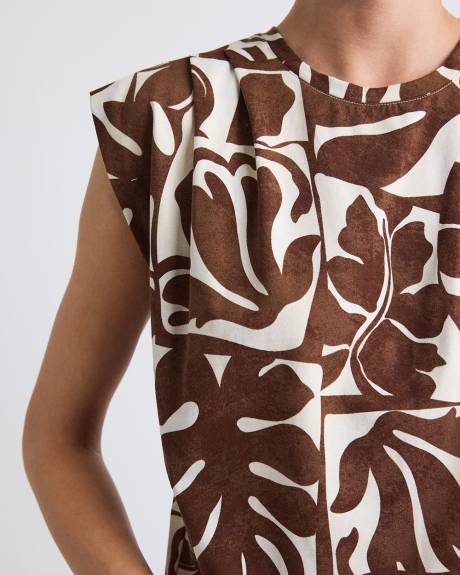 Camisole Classique &agrave; Col Rond