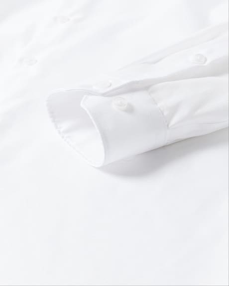 Solid Easy-care Twill Dress Shirt