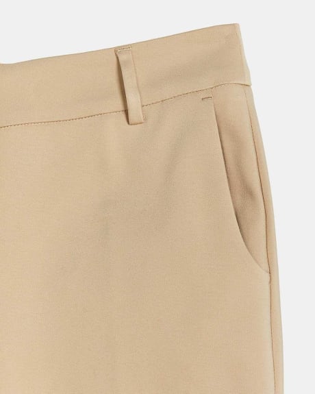 Pantalon Long Haute Densité à Coupe Curvy Étroite - 31,5"