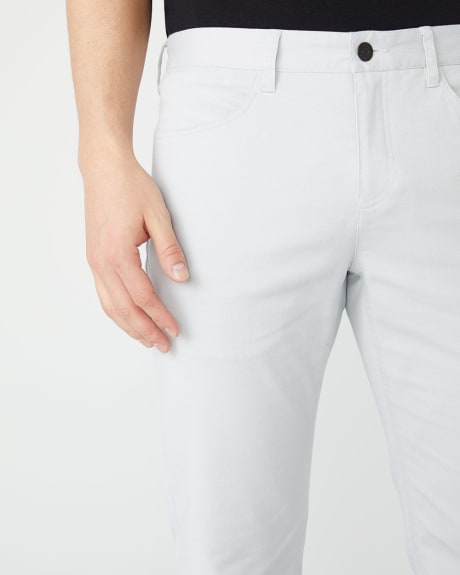 Straight fit 5-pocket pant - 34''