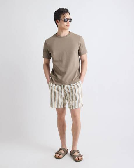 Refined InterLock Cotton Crew-Neck T-Shirt