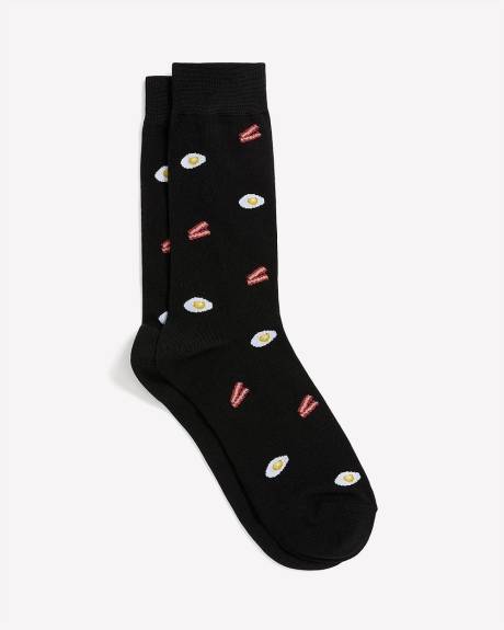 Eggs and Bacon Socks
