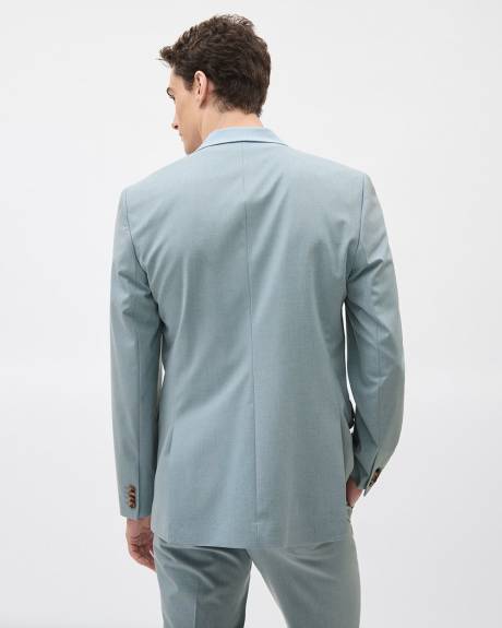 Tailored-Fit Blue Suit Blazer