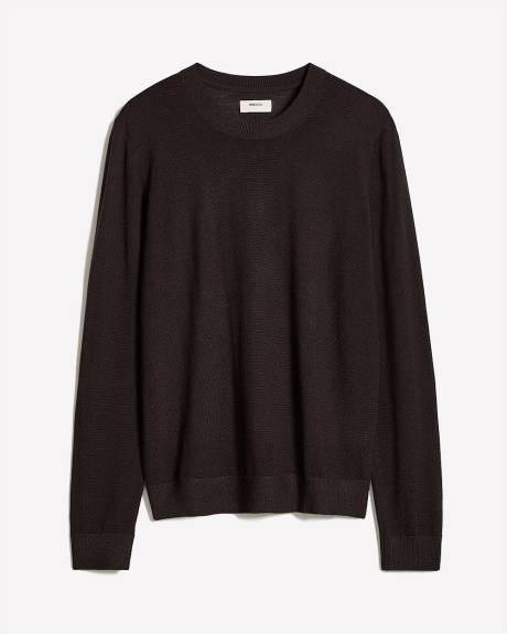 Merino Wool Crew Neck Sweater