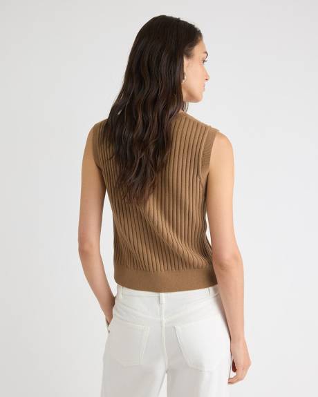 Veste Courte à Col Henley