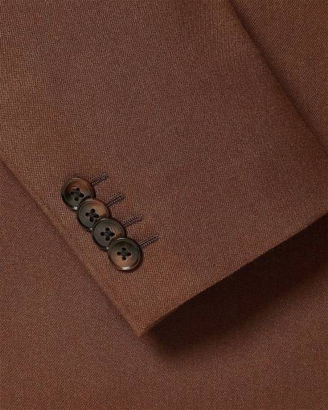 Slim-Fit Clay Brushed Twill Blazer