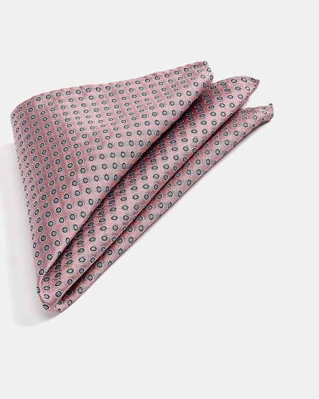 Pink Handkerchief with Dots
