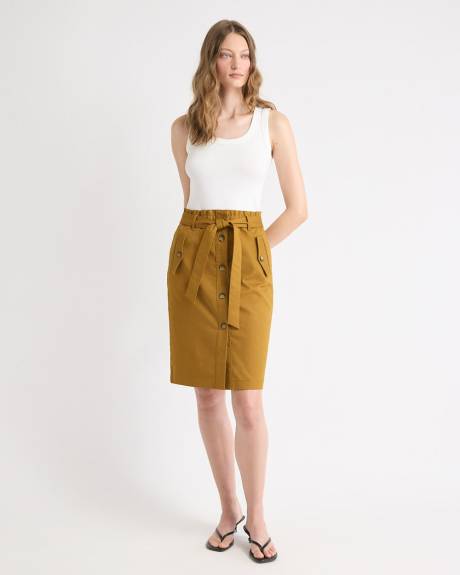 Solid Scoop-Neck Cami with Wide Straps