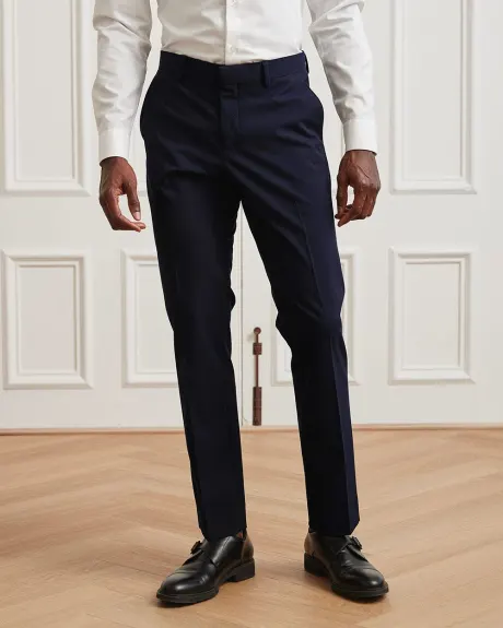 Slim Fit Nylon Suit Pant - 32"