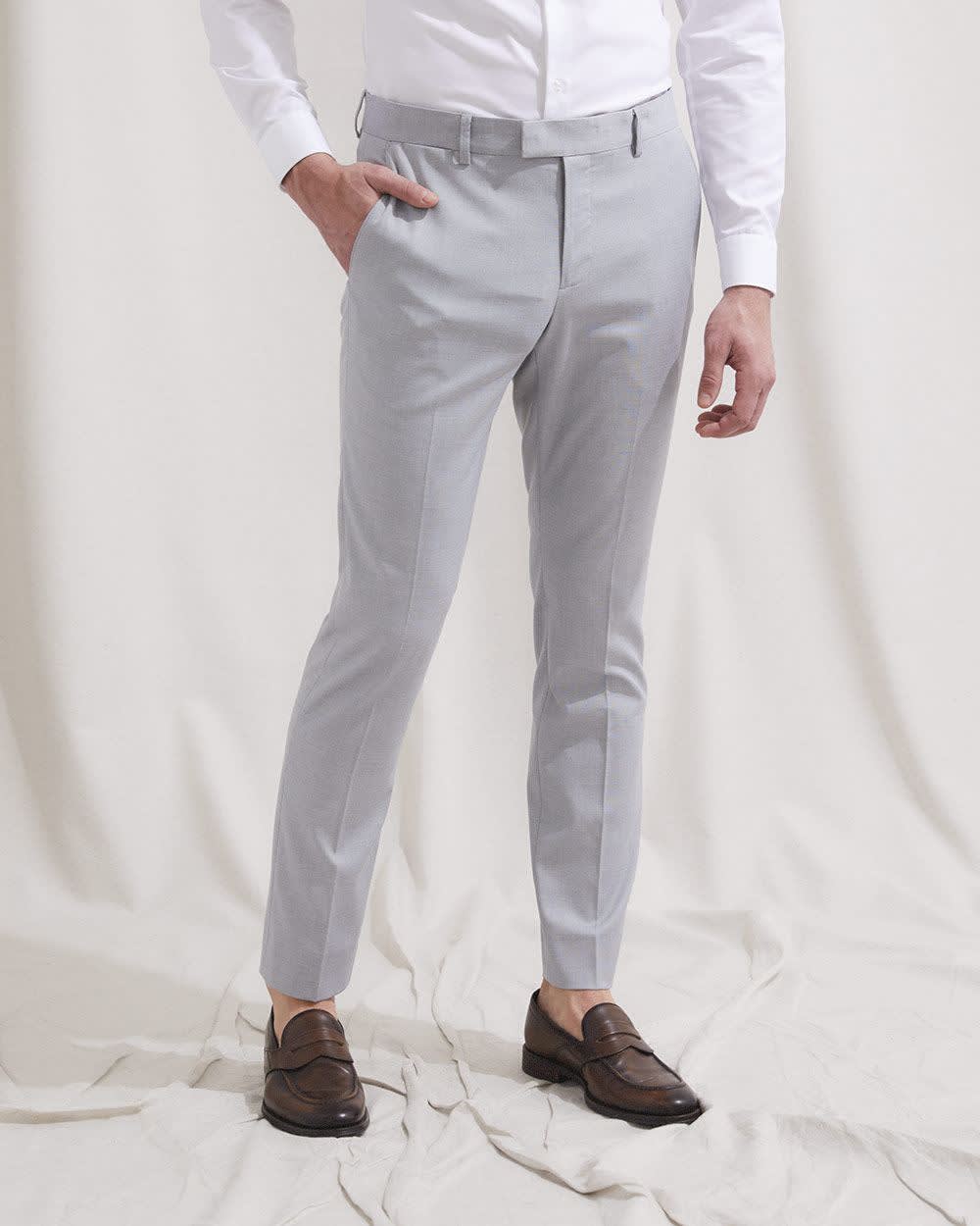 Essential Light Grey Suit Pant | RW☀CO.