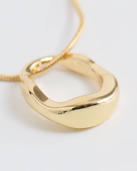 Multi-Chain Necklace with Colourful Beads