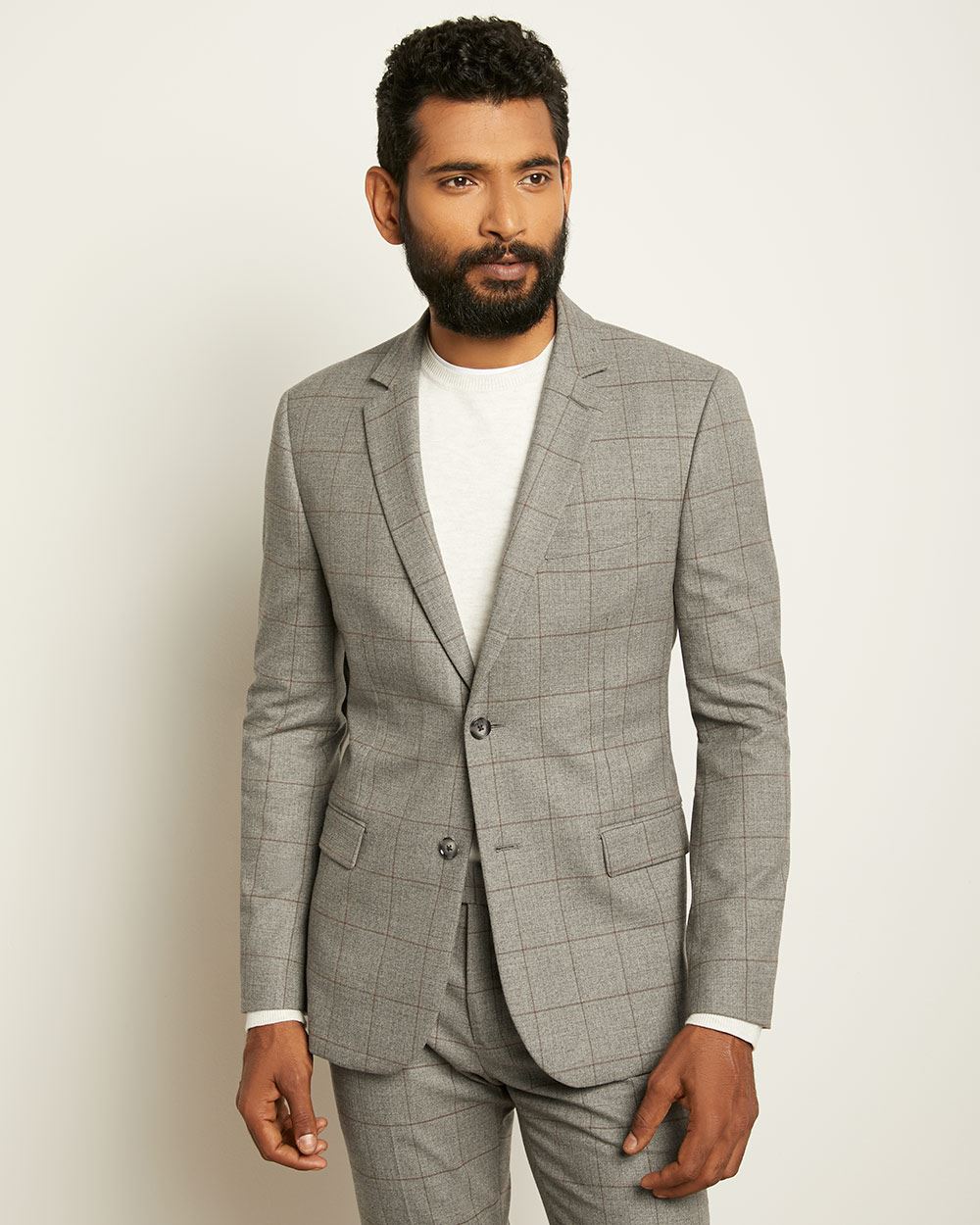 Veston gris Clearance