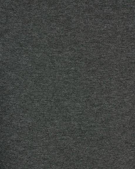 Haut Côtelé Ajusté Sans Manches à Col Montant en Tricot Luxueux