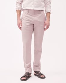 Slim-Fit Lilac Suit Pant