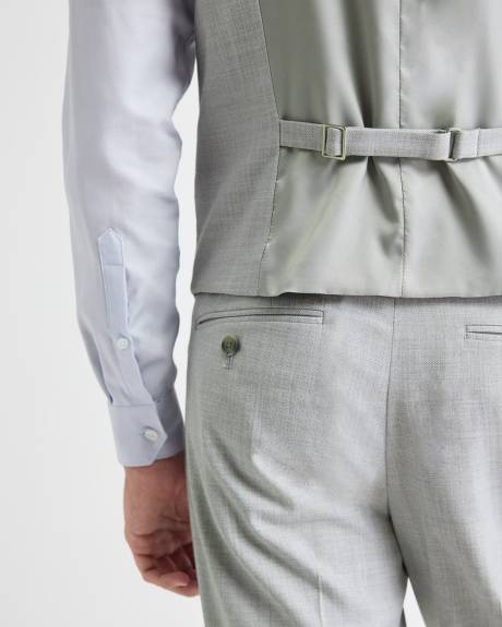 Essential Light Grey Suit Vest