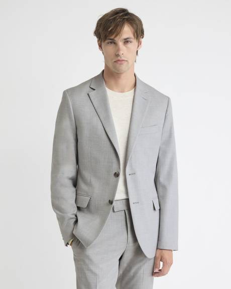 Essential Light Grey Suit Blazer