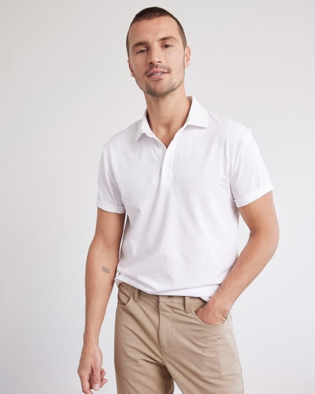 Short-Sleeve Supima (R) Cotton Polo